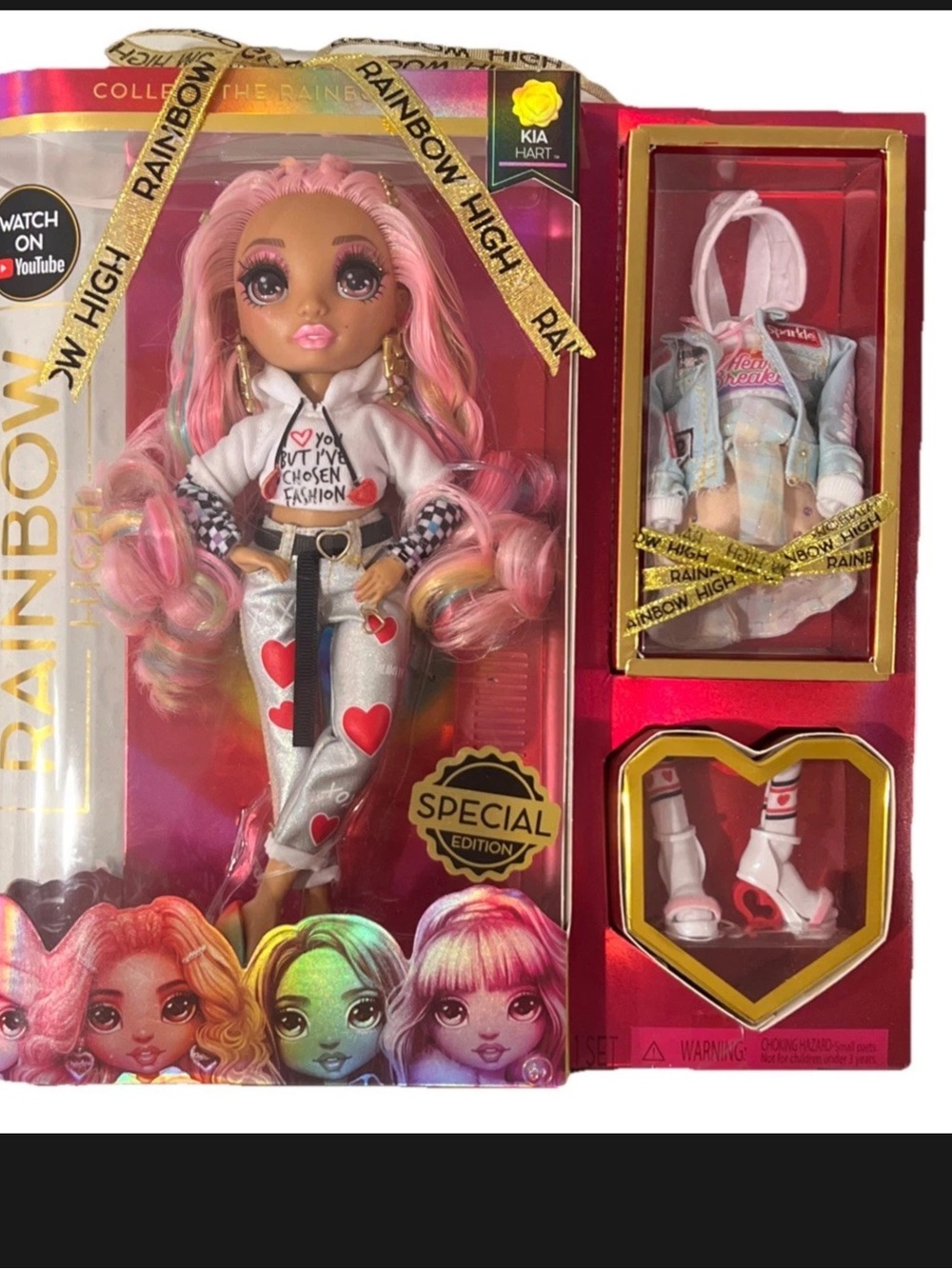 KIA HEART Rainbow High Special Edition Valentine's Day MGA NIB